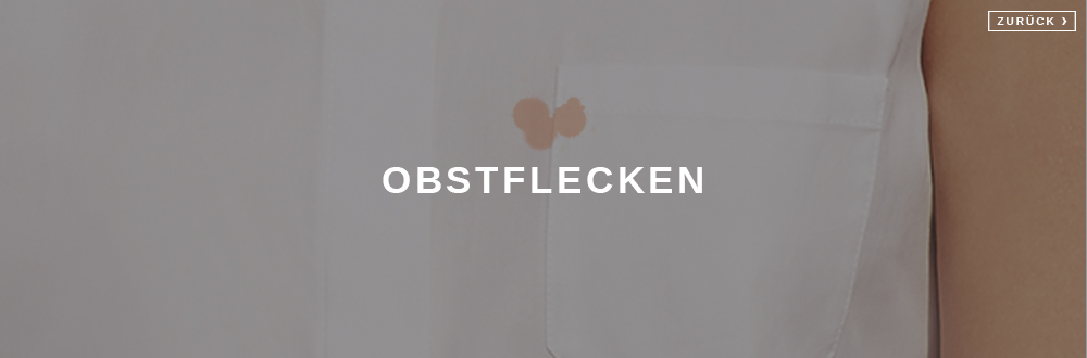 Obstflecken entfernen mit Zalando Schweiz